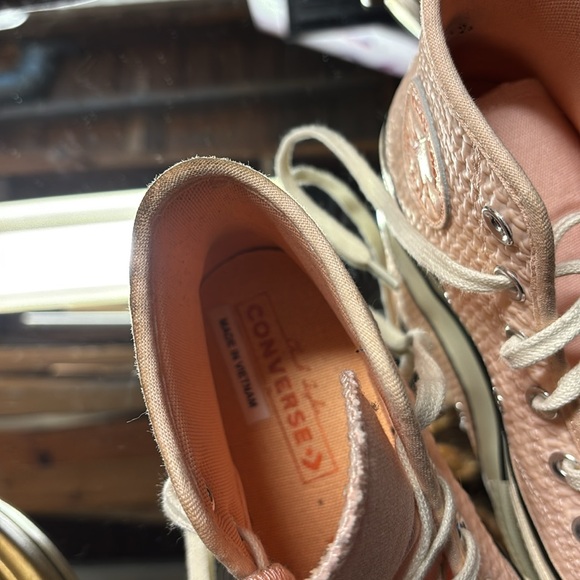 Pink converse size 7 woman - Picture 3 of 6